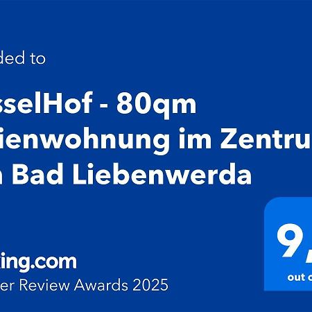 Haesselhof - 80Qm Ferienwohnung Im Zentrum Von Bad Liebenwerda Eksteriør billede